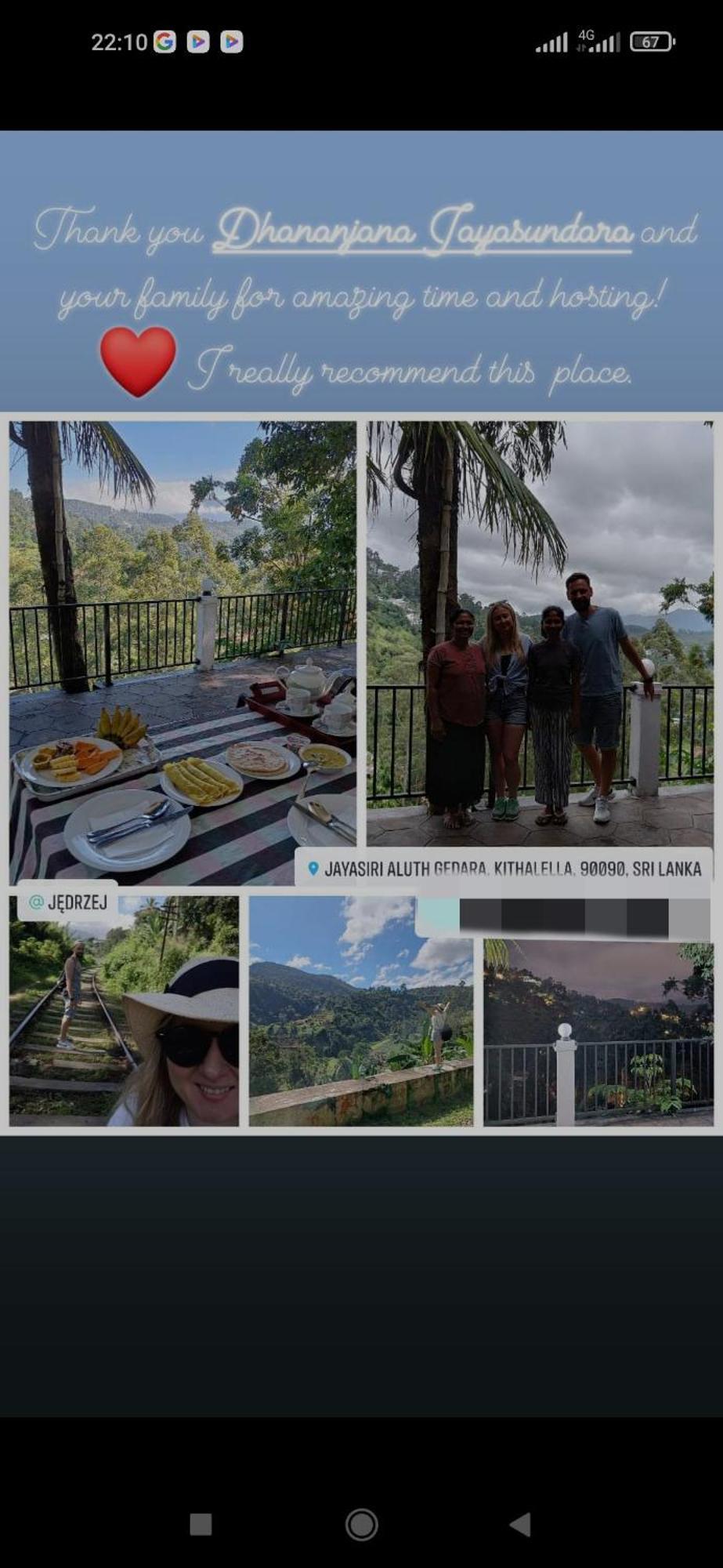 Rose Dale Homestay เอลลา ภายนอก รูปภาพ