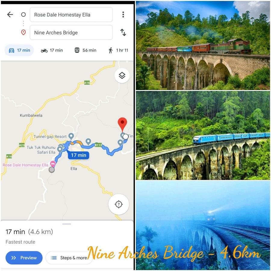 Rose Dale Homestay เอลลา ภายนอก รูปภาพ