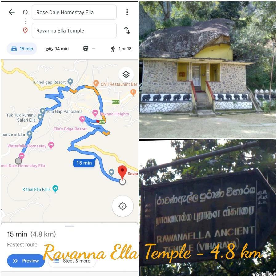 Rose Dale Homestay เอลลา ภายนอก รูปภาพ