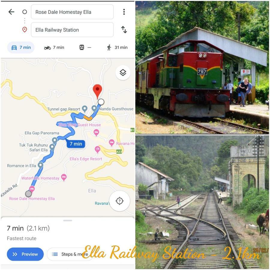 Rose Dale Homestay เอลลา ภายนอก รูปภาพ